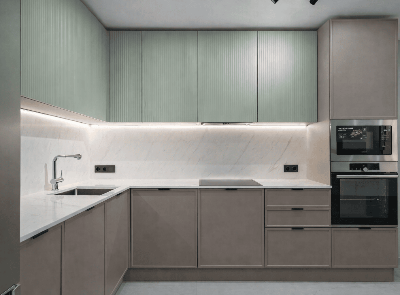 угловые кухни кв м цена