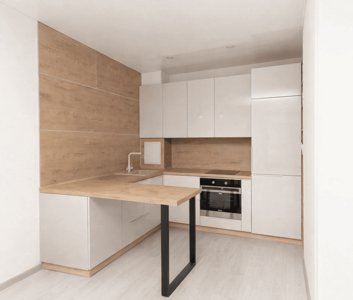 кухни с барной стойкой кв м цена